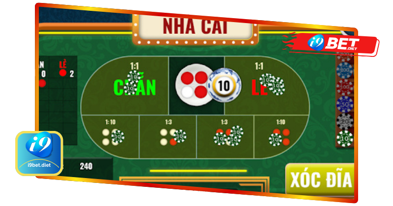 Xóc đĩa Online i9bet - Luật chơi và mẹo cá cược dễ thắng